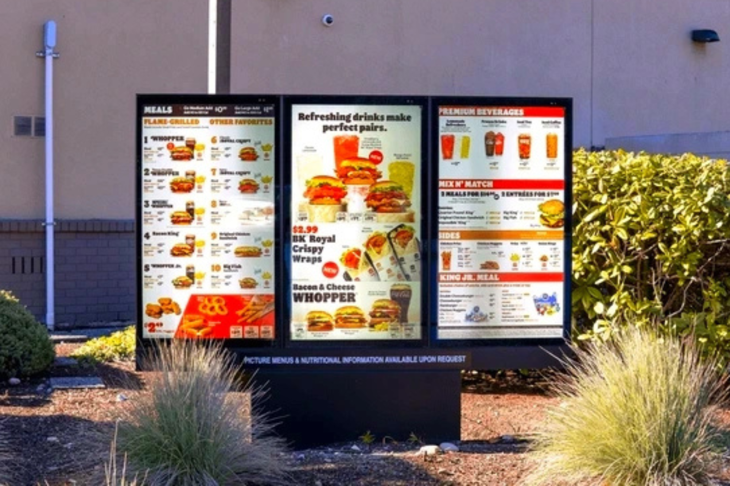 Menu Boards | Professional Signage Solutions | Millennium Signs Johannesburg