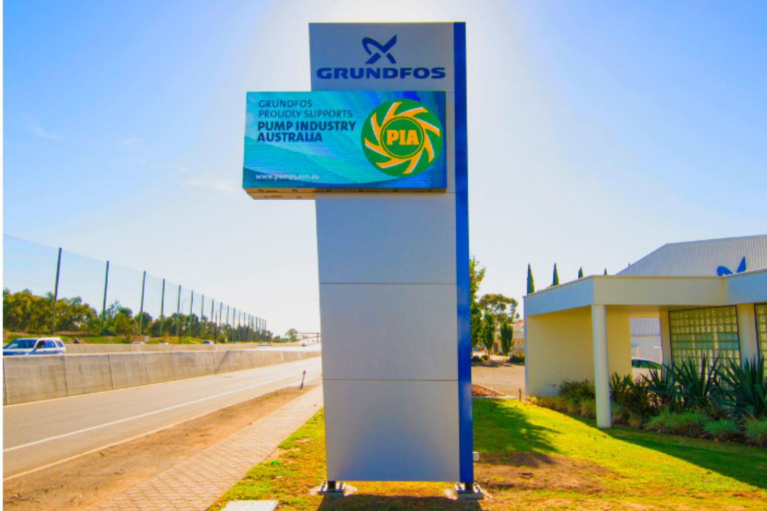Digital Display Pylons | Professional Signage Solutions | Millennium Signs Johannesburg
