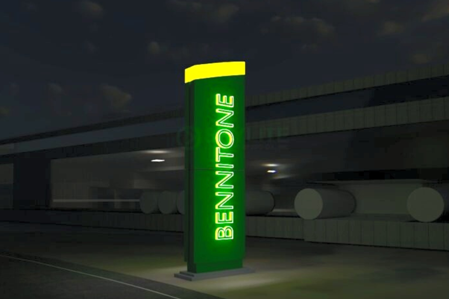 Custom Lightbox Pylons | Professional Signage Solutions | Millennium Signs Johannesburg
