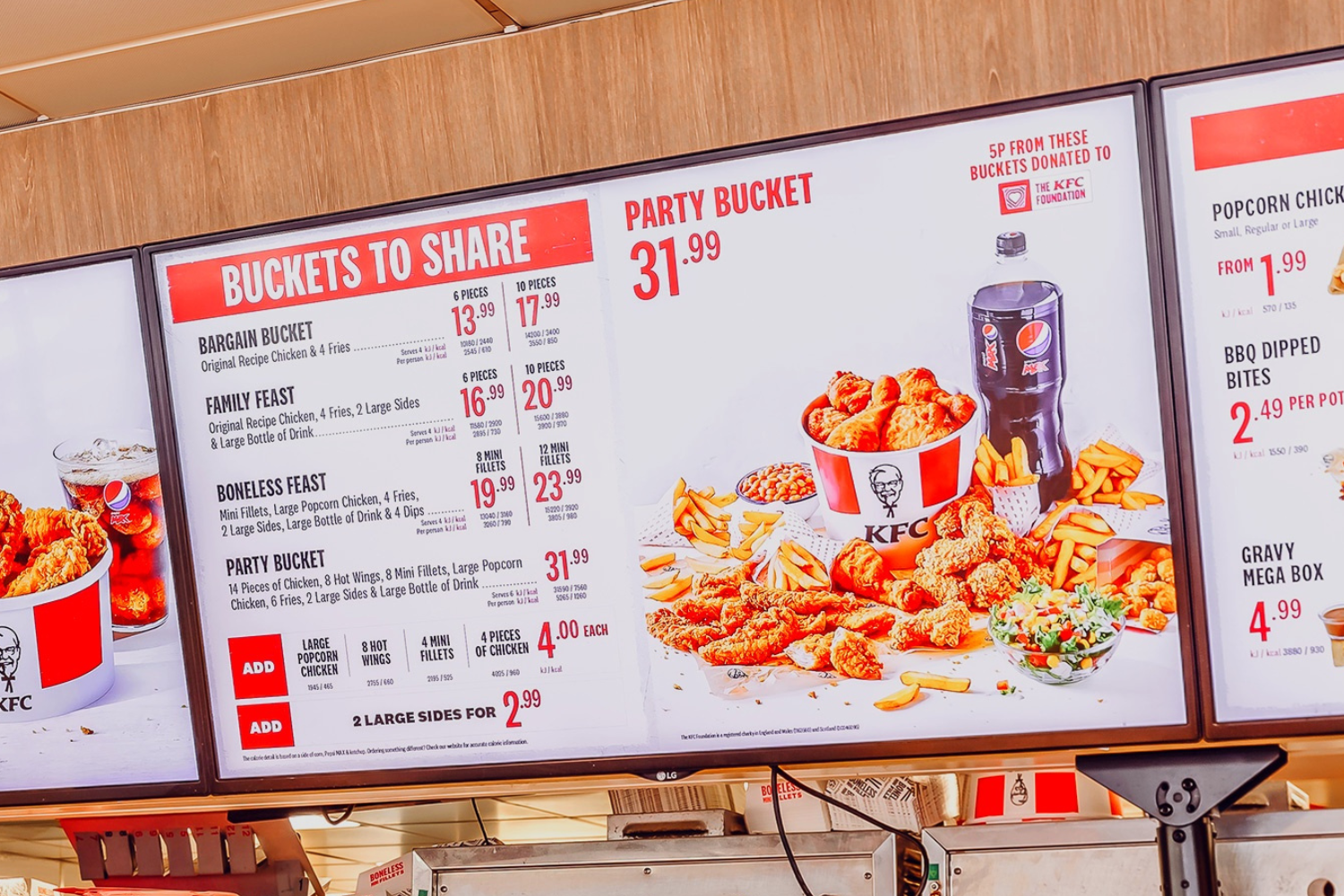 Menu Signs | Professional Signage Solutions | Millennium Signs Johannesburg