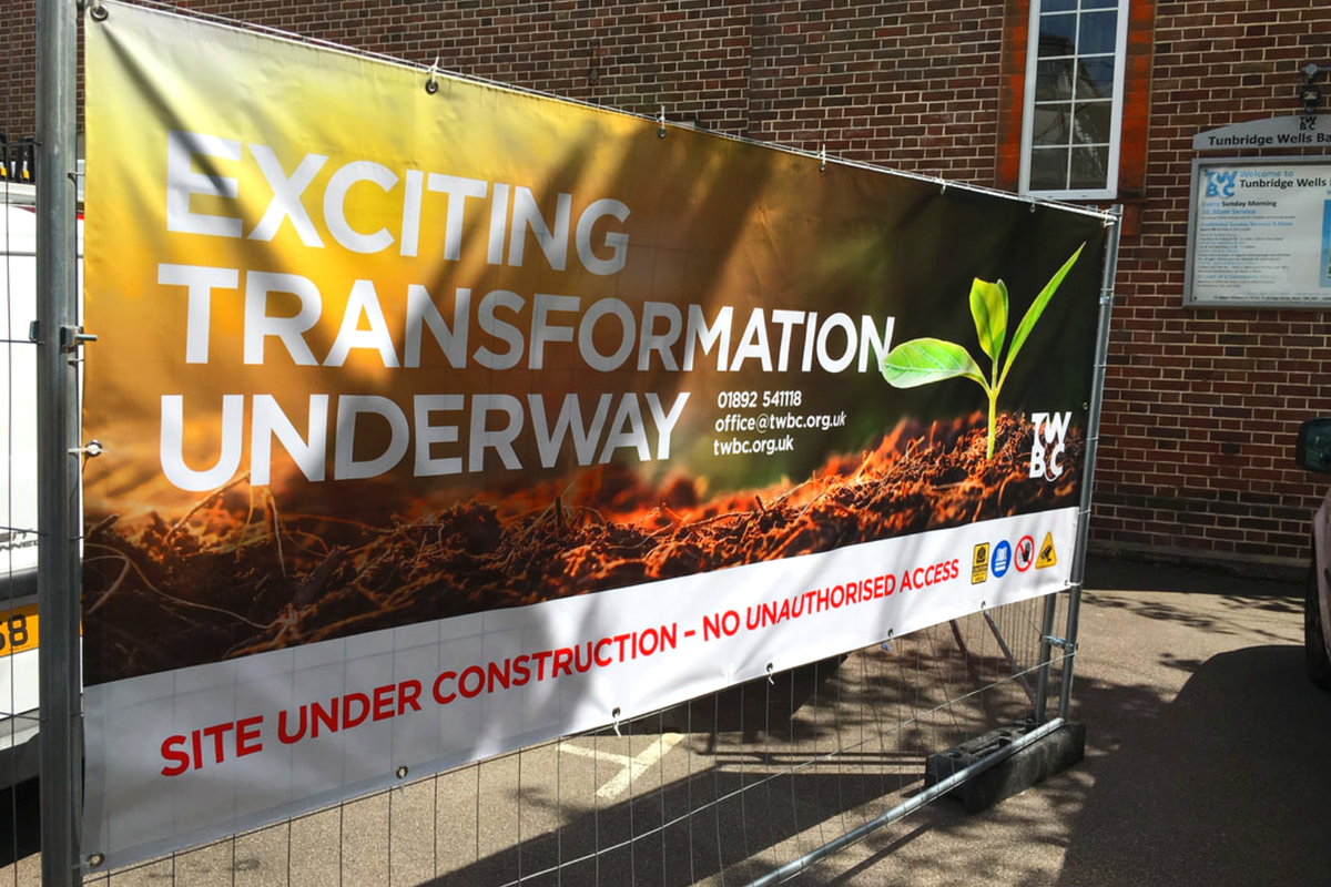PVC Mesh Banners Johannesburg | Millennium Signs | Professional ...