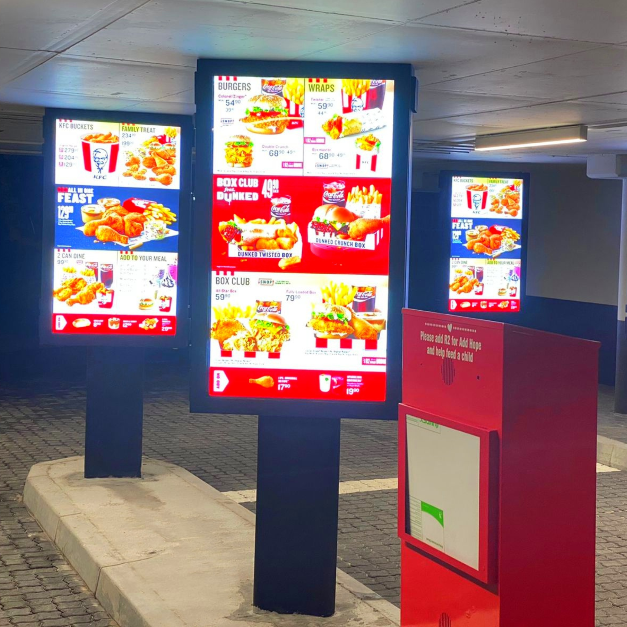 Menu Boards Johannesburg | Millennium Signs | Professional Installation ...