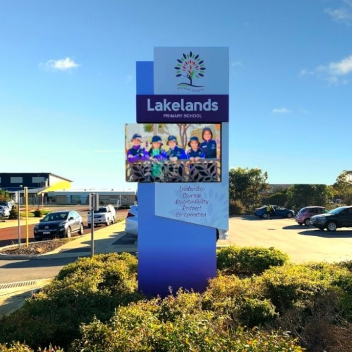 Digital Display Pylons | Professional Signage Solutions | Millennium Signs Johannesburg