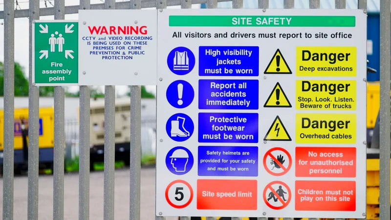 Safety Regulated Signs | Professional Signage Solutions | Millennium Signs Johannesburg